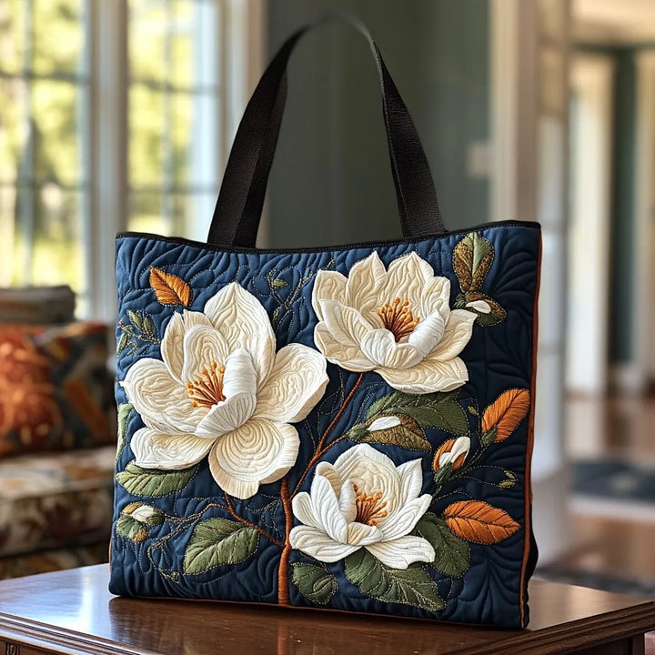 Gepolsterte Tragetasche - Zarte Magnolie