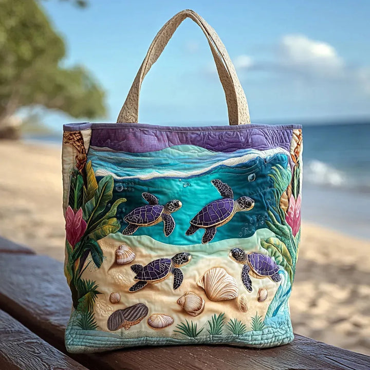 Vintage-Tasche „Meeresschildkröten“ — Ozean