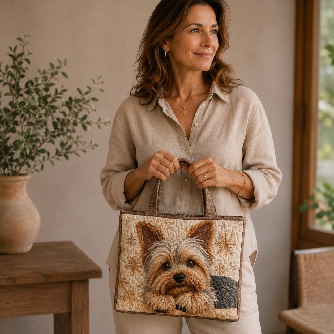 Handgemachte Tasche | Niedlicher Yorkshire