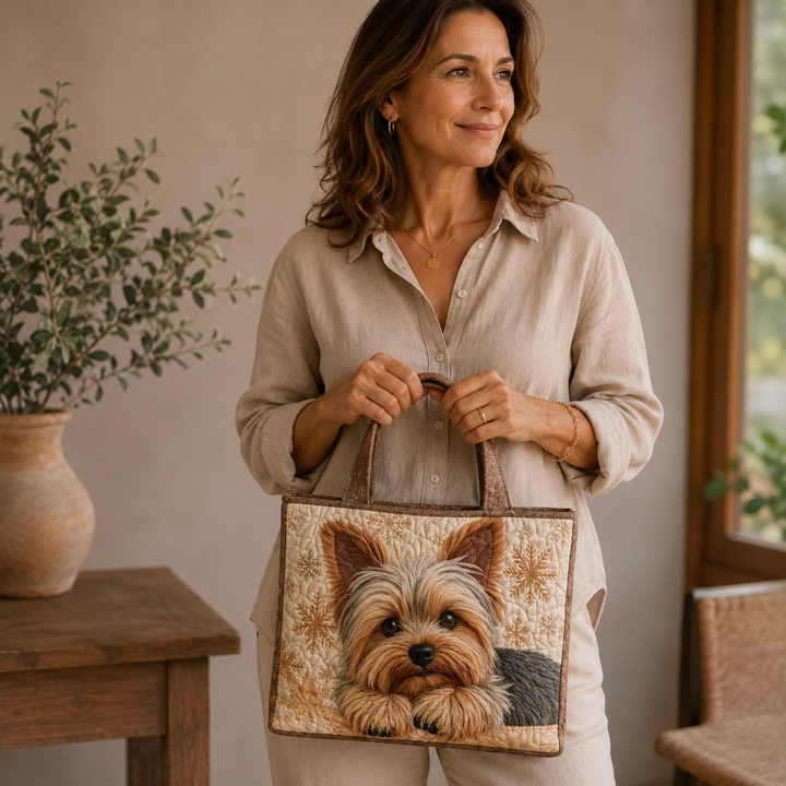 Handgemachte Tasche | Niedlicher Yorkshire