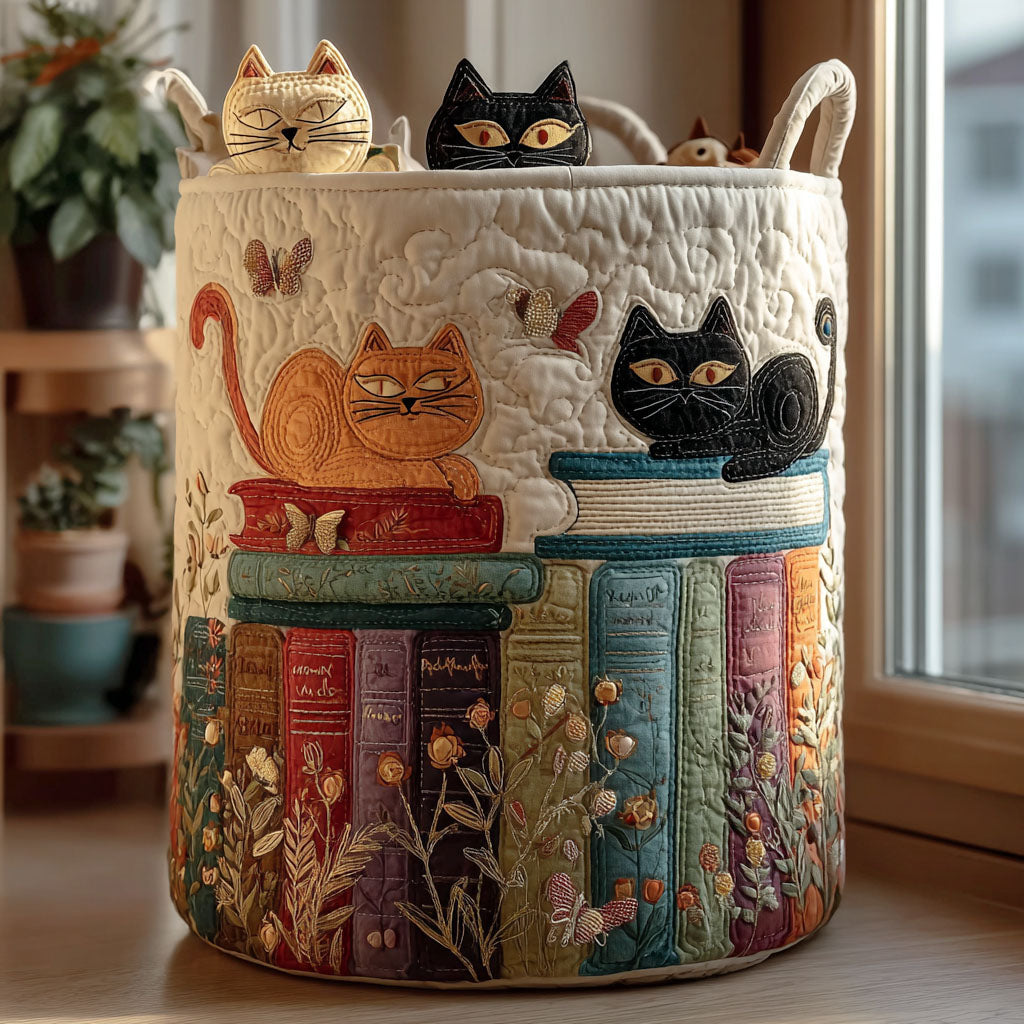 Katze Parade Wäschekorb