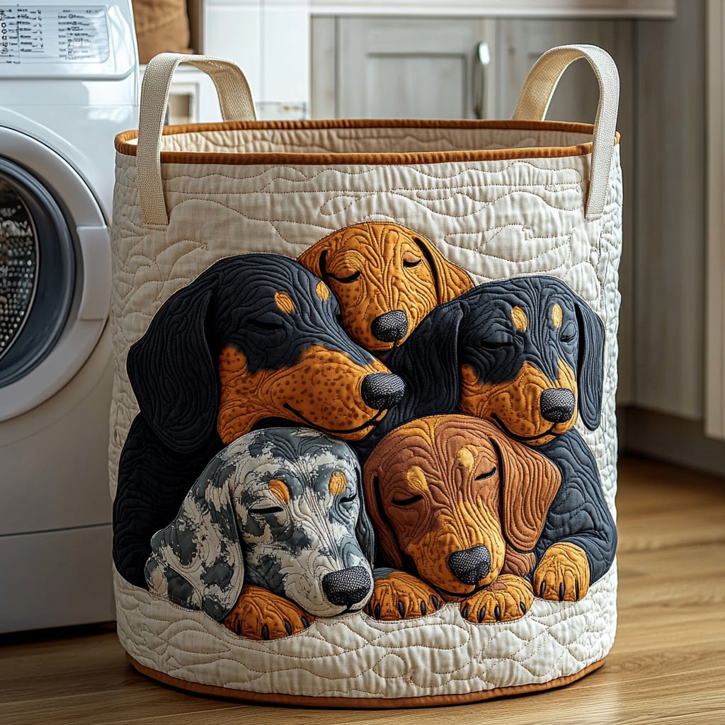 Dachshund Traum Wäschekorb