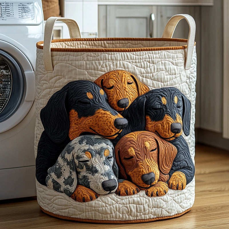 Dachshund Traum Wäschekorb