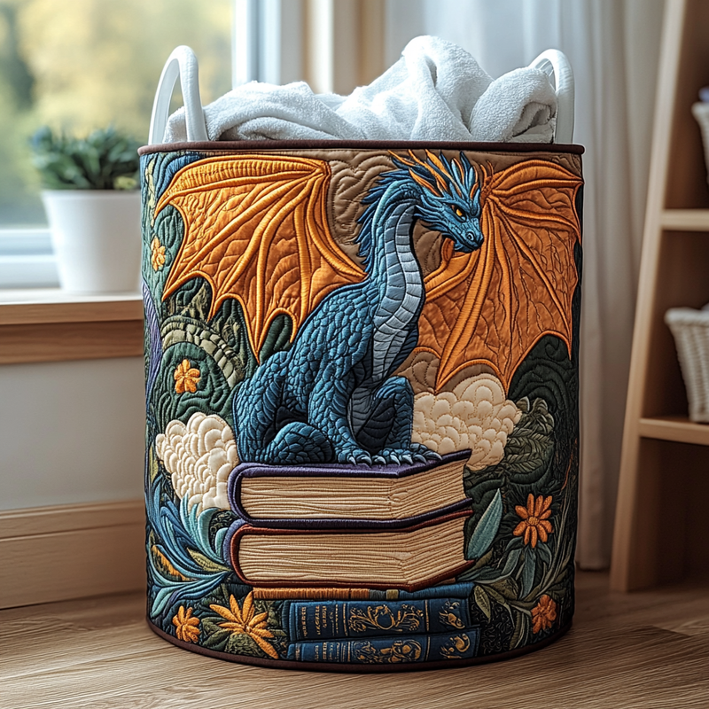 Wälder Drache Wäschekorb