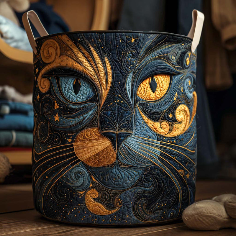 Galaxy Cat Wäschekorb