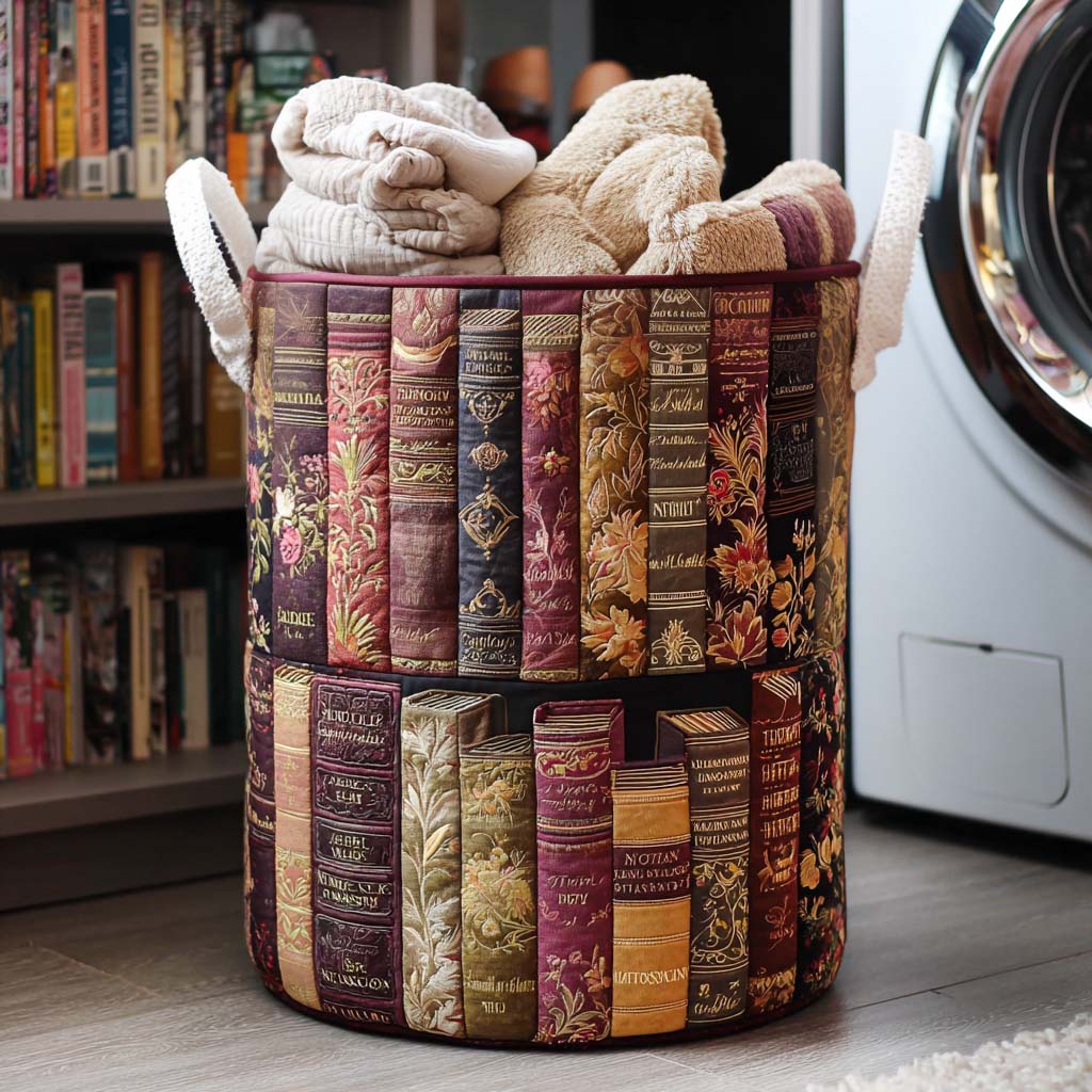 Literarische Stimmung Wäschekorb