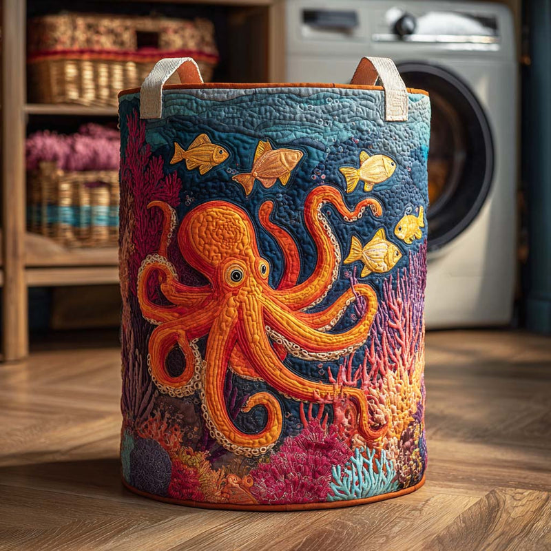 Mystischer Oktopus Wäschekorb