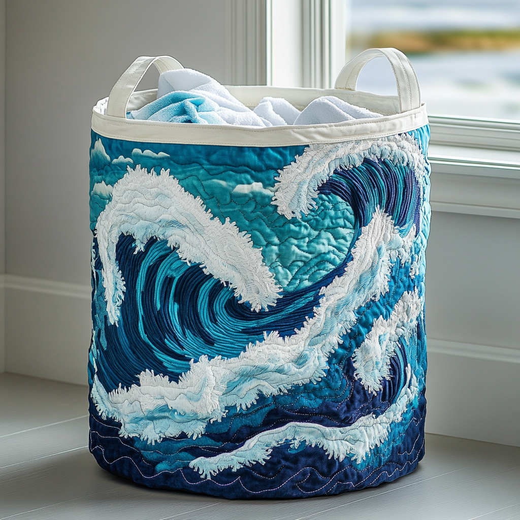 Ocean Wave Wäschekorb