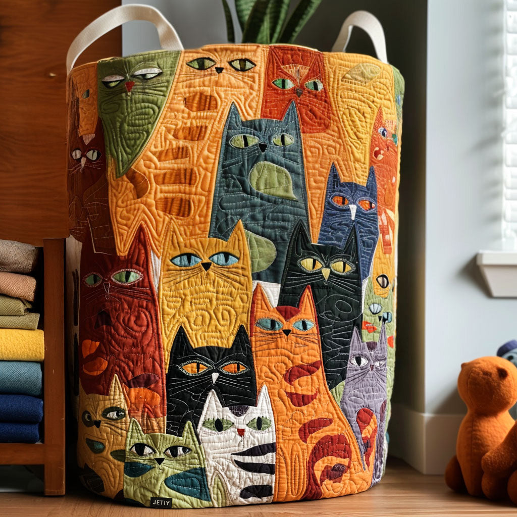 Purrfect Posse Wäschekorb