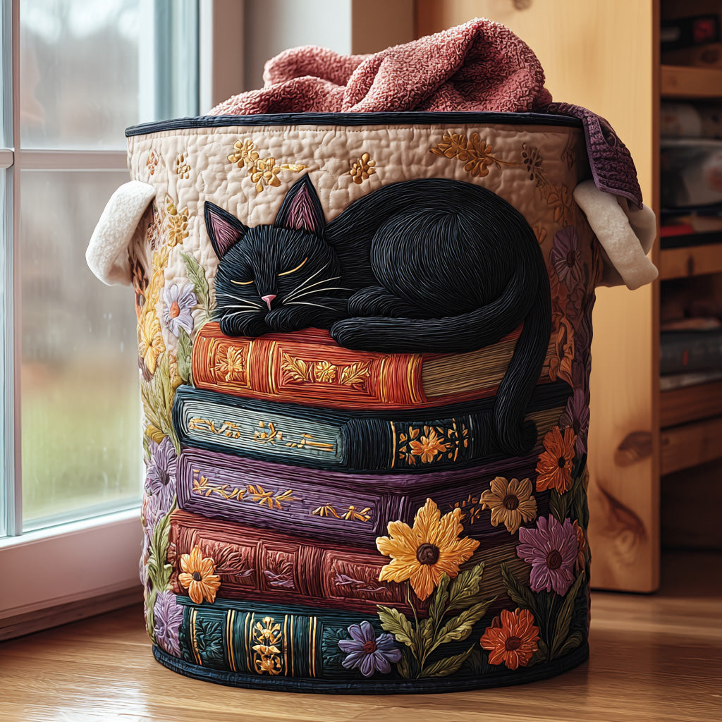 Gute-Nacht-Bücher Wäschekorb