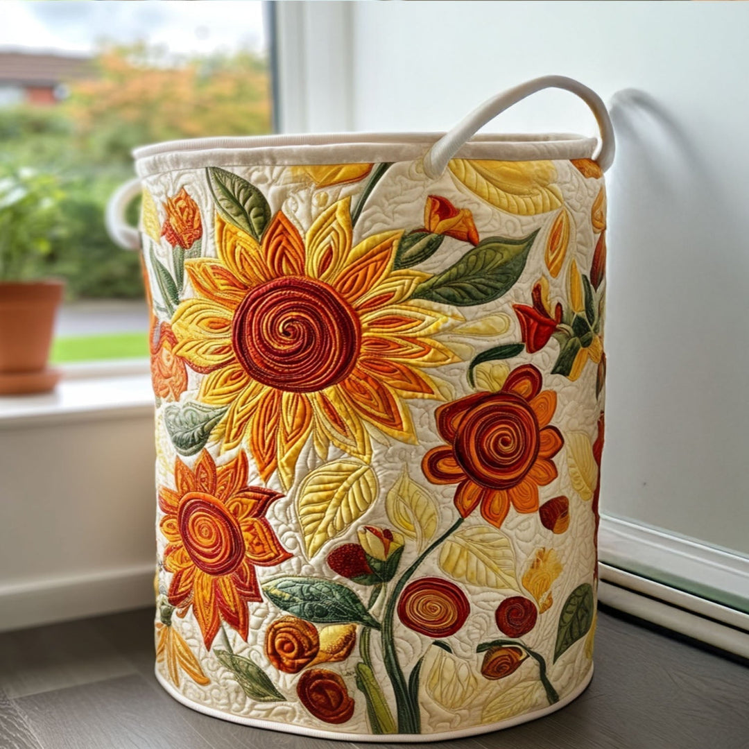Sonnenschein-Kissen Wäschekorb