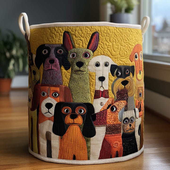 Whimsy Woofs Wäschekorb