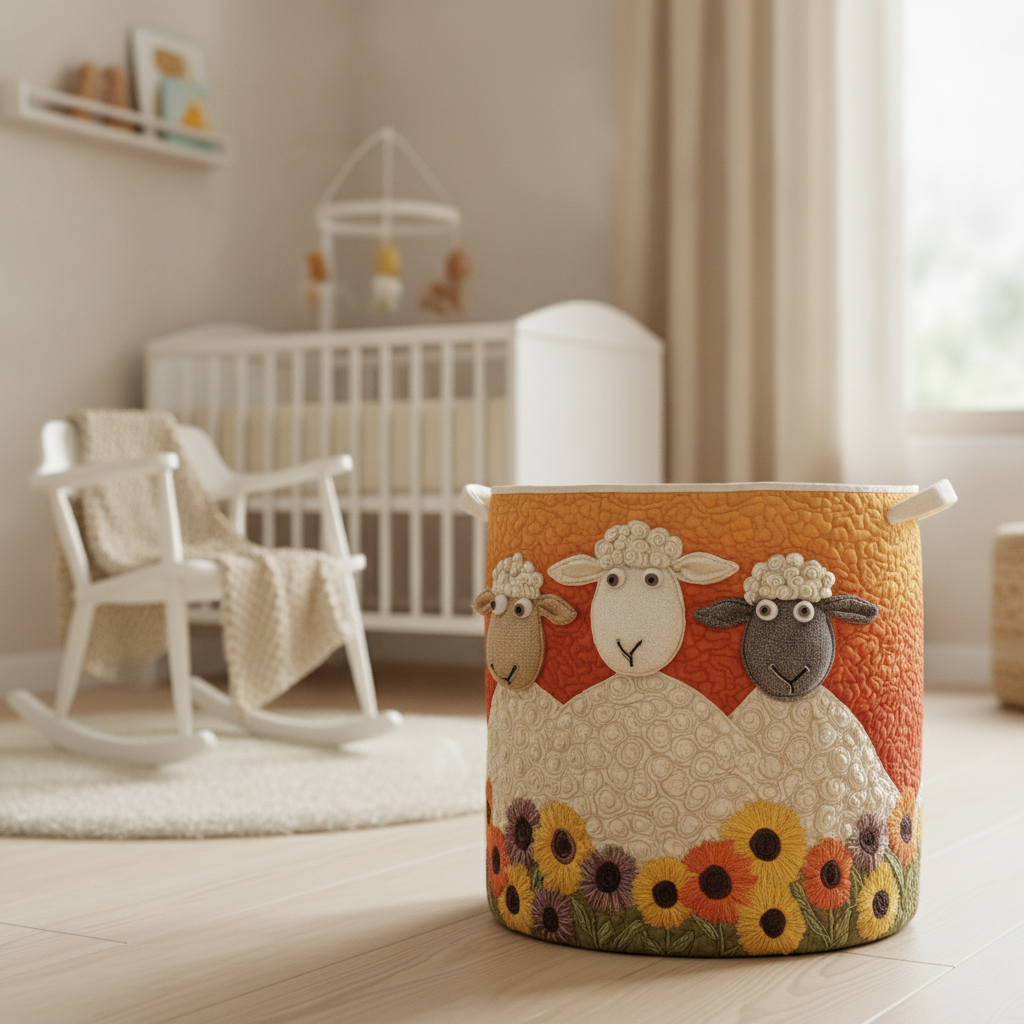 Woolly Whimsy Wäschekorb