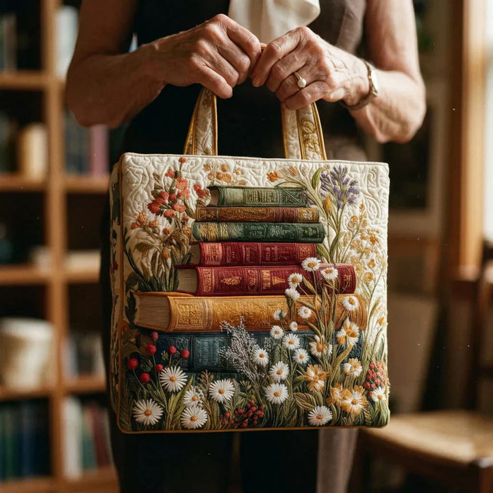 Gepolsterte Artisan-Tasche - Blumenmuster