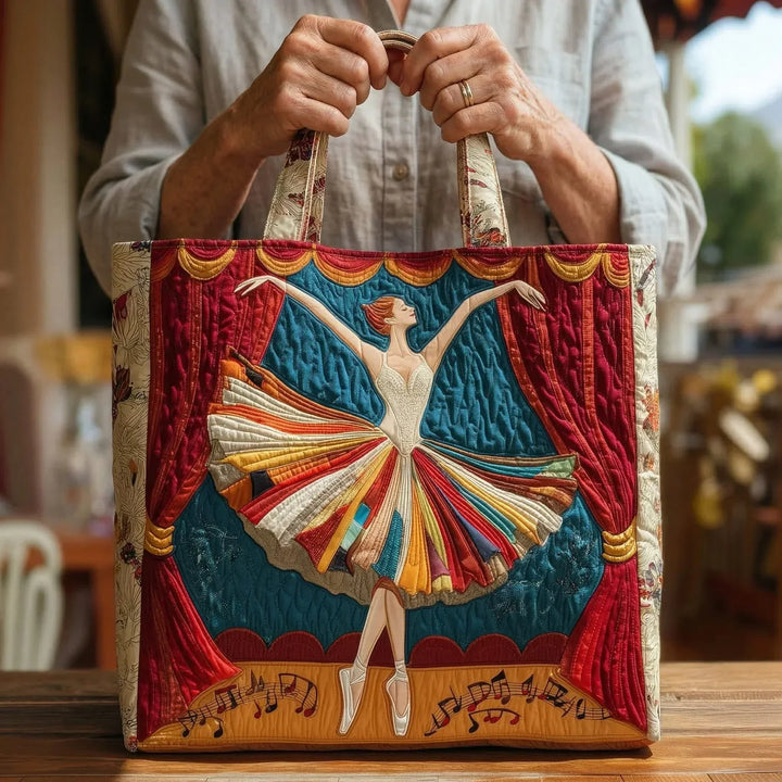 Gepolsterte Tasche - Elegante Ballerina