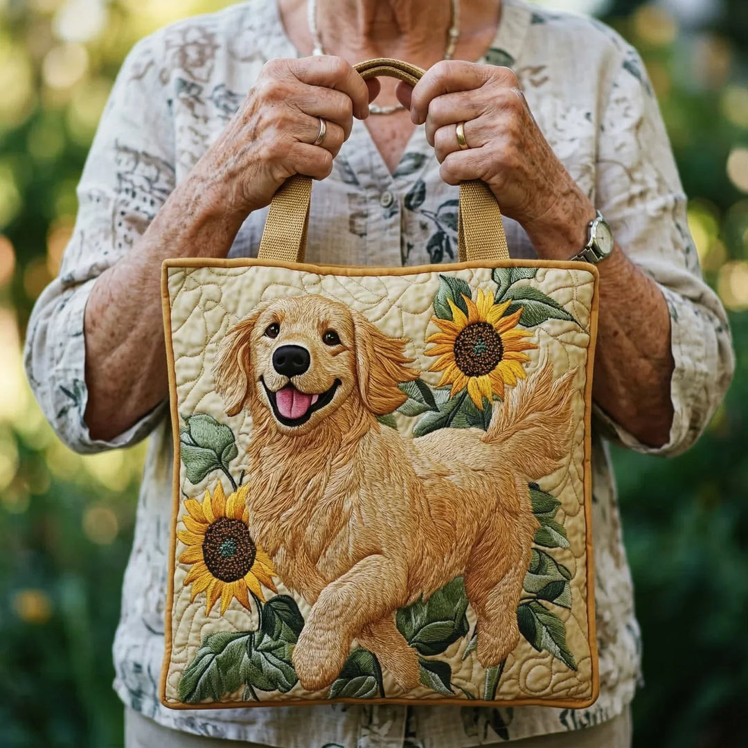 Handgefertigte Tasche - Golden Retriever